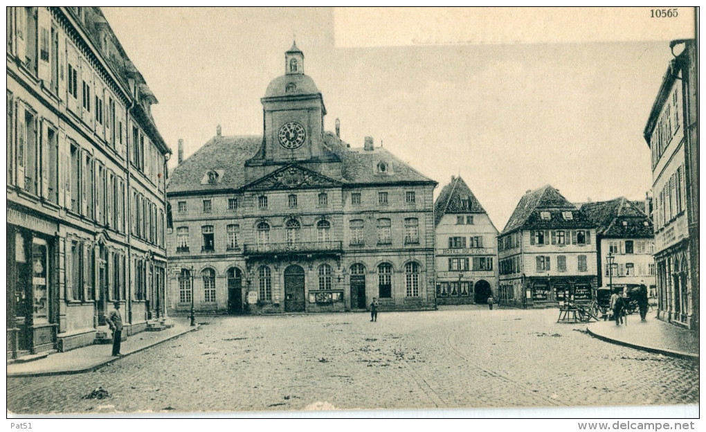 ALLEMAGNE -  Bavière - Weissenburg : Partie Am Markt M. D. Rathause - Weissenburg