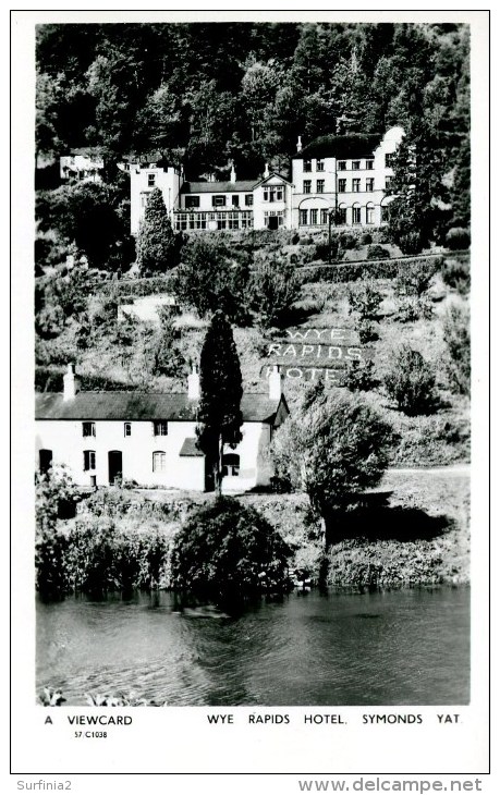 HEREFORDSHIRE - SYMONDS YAT - WYE RAPIDS HOTEL RP He180 - Herefordshire