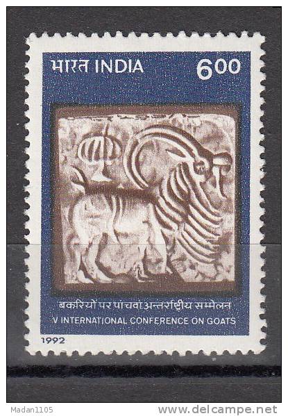 INDIA, 1992, International Conference On Goats, New Delhi, MNH,(**) - Neufs