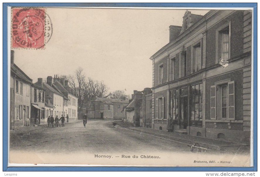 80 - HORNOY -- Rue Du Chateau - Hornoy Le Bourg