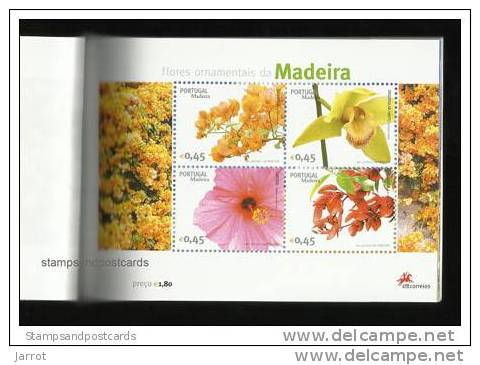 Carnets Madere et Açores 2006 contenant feuillet Europa