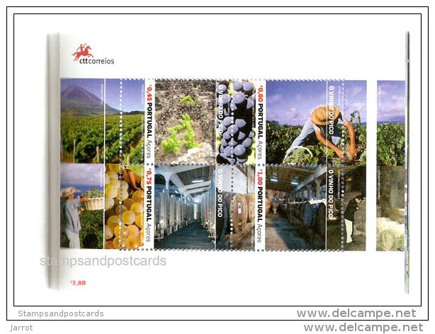 Carnets Madere et Açores 2006 contenant feuillet Europa