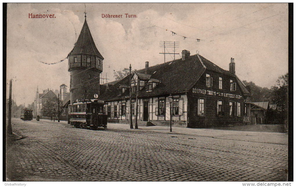 DB5355 - HANNOVER - DÖHRENER TURM - TRAM TROLLEY - Hannover