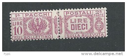 1934 MH Italia, Pacchi - Postal Parcels