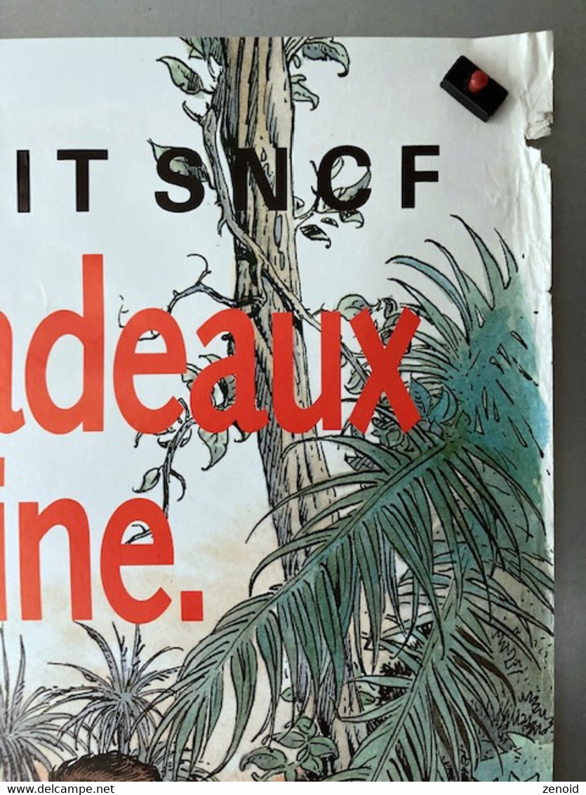 Affiche INDOCHINE - Concours SNCF - Ill. Blanc Dumont - Plakate & Poster