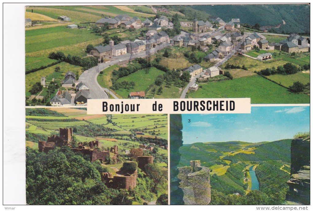 Bourscheid - Vue Générale -. Le Château - Bourscheid