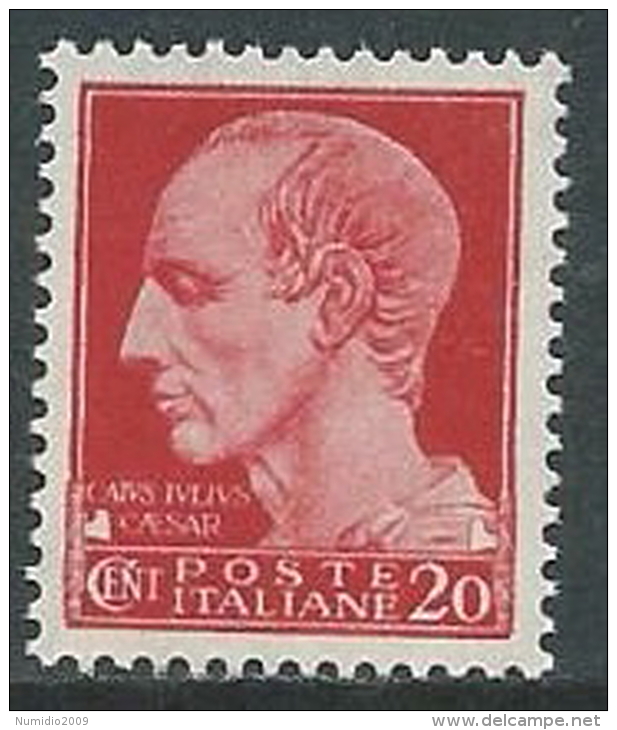 1929-42 REGNO IMPERIALE EFFIGIE 20 CENT MNH ** - IM1-4 - Nuovi