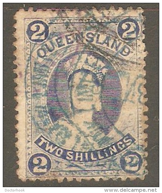 QUEENSLAND  Scott  # 79 F-VF USED - Gebraucht