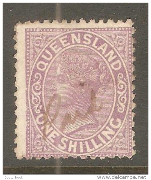 QUEENSLAND  Scott  # 70 F-VF USED - Used Stamps