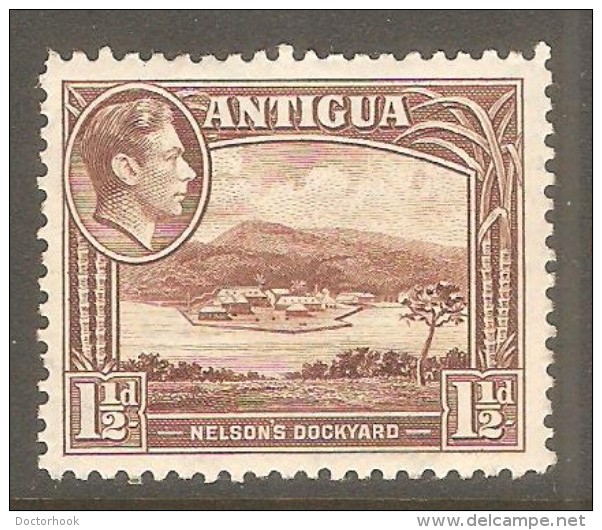 ANTIGUA  Scott  # 86* VF MINT LH - 1858-1960 Kolonie Van De Kroon