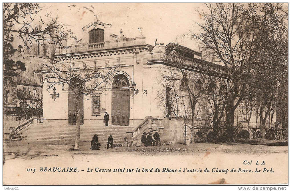 Beaucaire Le Casino Sur Le Bord Du Rhone - Beaucaire