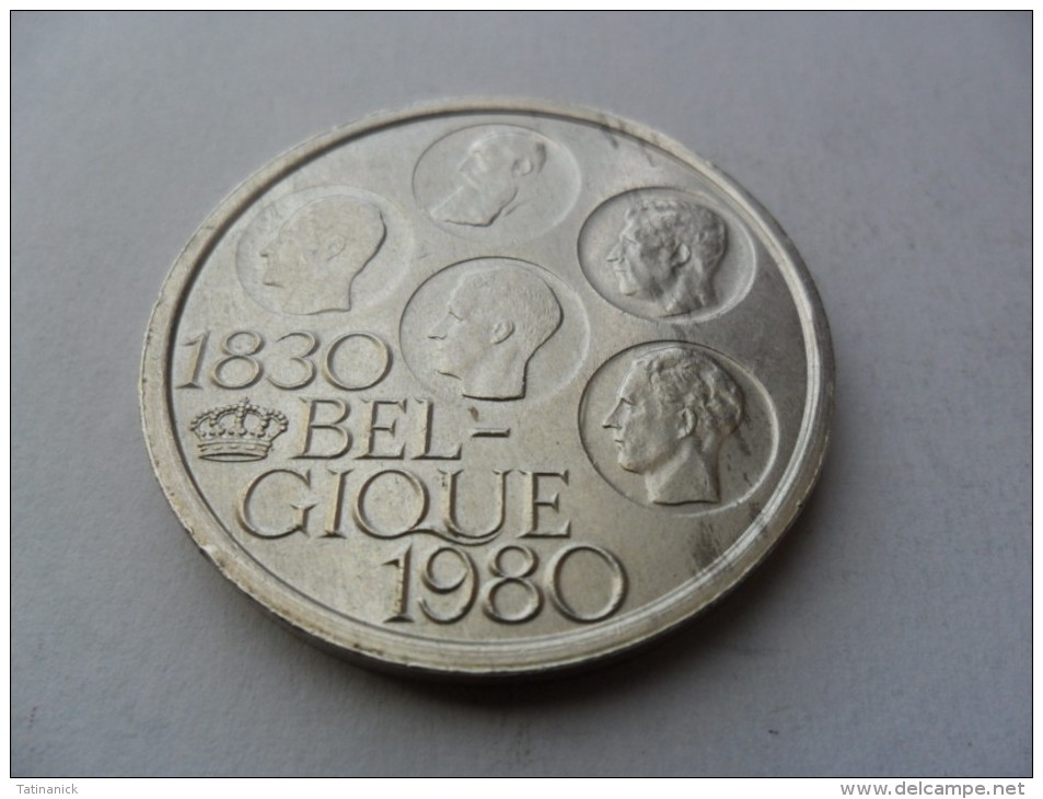 500 Francs 150 Ans De L'indépendance De La Belgique En Français 1980 - 500 Francs