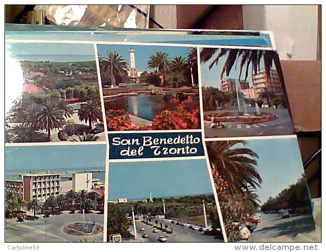 6 CARD S SAN  BENEDETTO DEL TRONTO VEDUTE   VB1963/80 EZ5061 - Ascoli Piceno