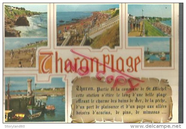 Cpm 441619 Tharon Plage Vues Du Port Et Des Plages - Tharon-Plage