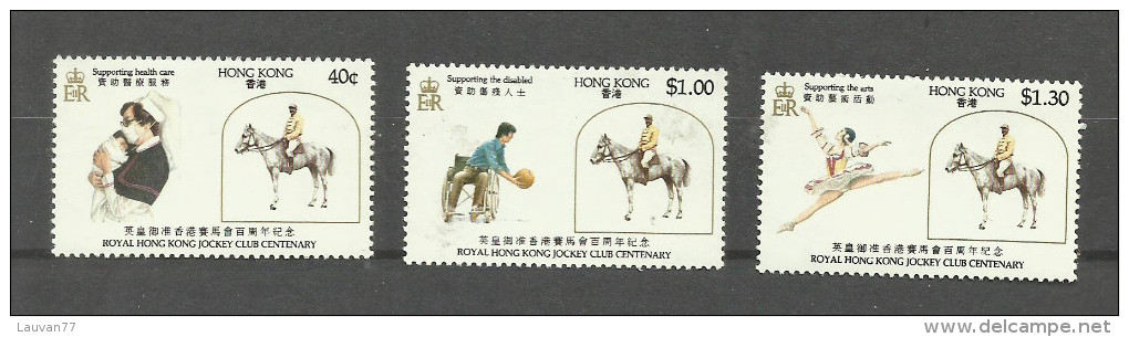 Hong Kong N°429 à 431 Neufs** Cote 6 Euros - Unused Stamps