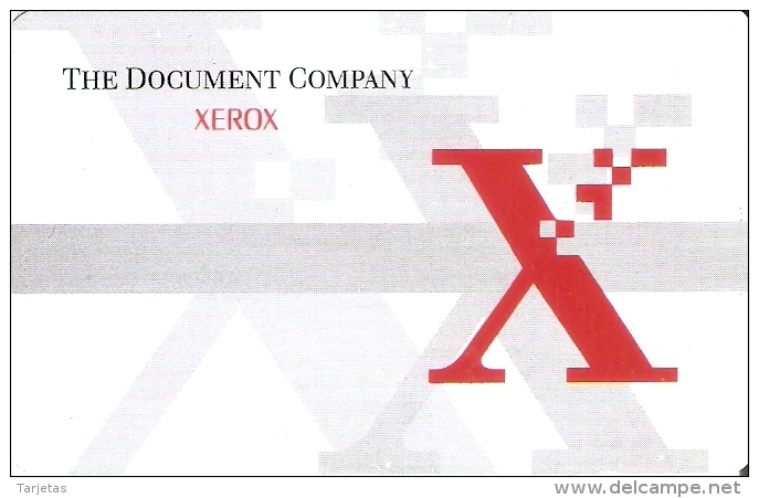 TARJETA DE CHILE DE VTR DE THE DOCUMENT COMPANY XEROX   TIRADA 1000 - Chile