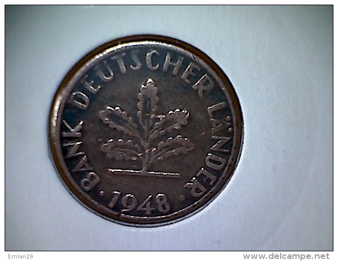 Allemagne 1 Pfennig 1948 J - 1 Reichspfennig