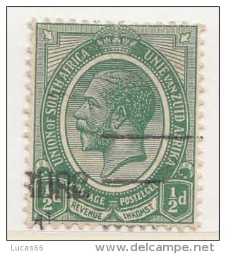 1913 South Africa -  George V - Usati