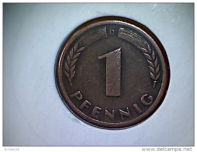 Allemagne 1 Pfennig 1949 D - 1 Reichspfennig