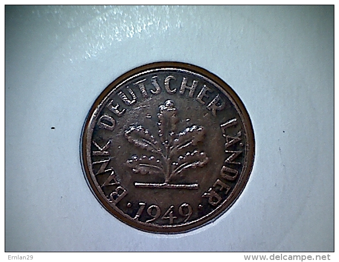 Allemagne 1 Pfennig 1949 J - 1 Reichspfennig