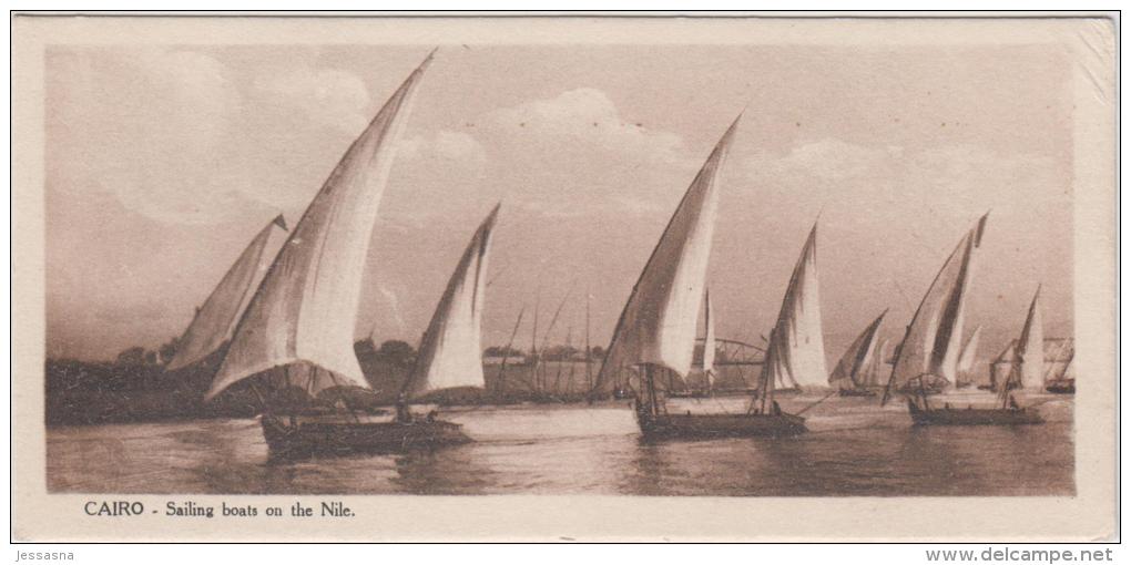 AK - Lesezeichen AK - Cairo Segelboote Am Nil - 1920 - Kairo