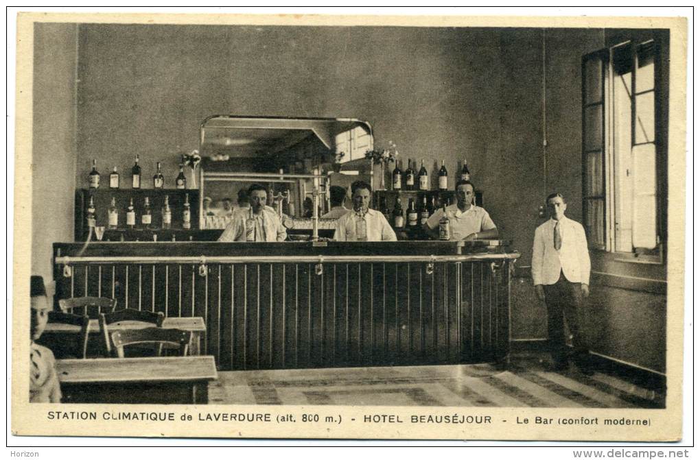 XALG.55.  LAVERDURE - Hotel Beauséjour - Autres & Non Classés