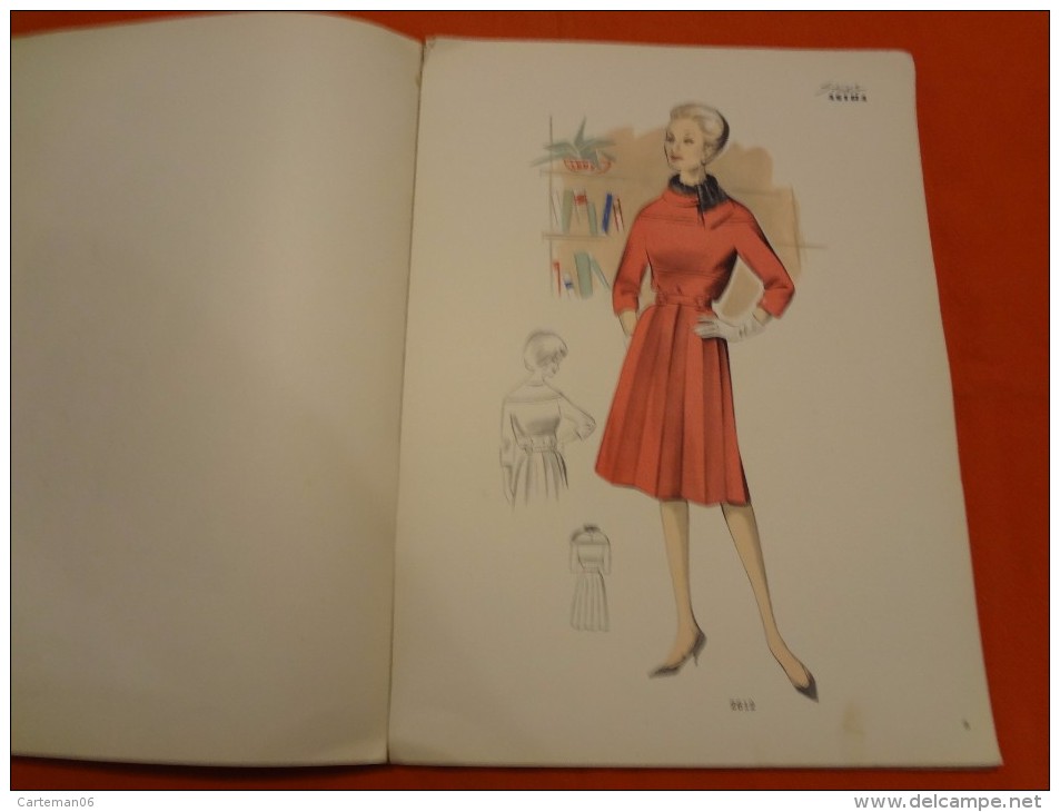 Livre - Astra Mode - Spécial Hiver 1964 - Belle illustrations