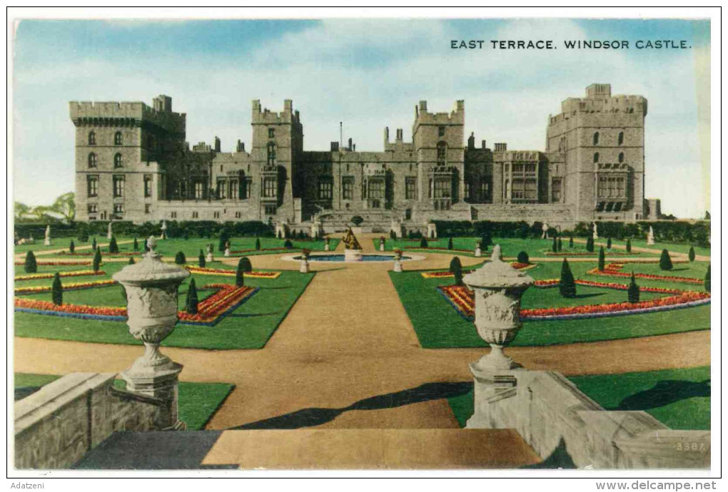 FRA CARTOLINA INGHILTERRA GRAN BRETAGNA ENGLAND GREAT BRITAIN EAST TERRACE, WINDSOR CASTLE NON VIAGGIATA CONDIZIONI COME - Windsor Castle