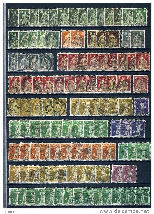 SVIZZERA - SCHEWEIZ - HELVETIA  - Catg. Scott  $ ------ - Lots And Collection 028 - (GB30092015...) - Collections