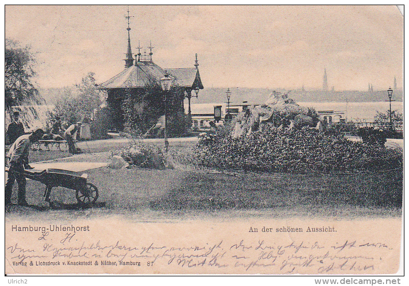 AK Hamburg - Uhlenhorst - An Der Schönen Aussicht - 1900 (18760) - Nord