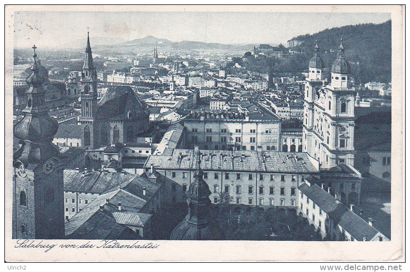 AK Salzburg Von Der Katzenbastei (18775) - Salzburg Stadt