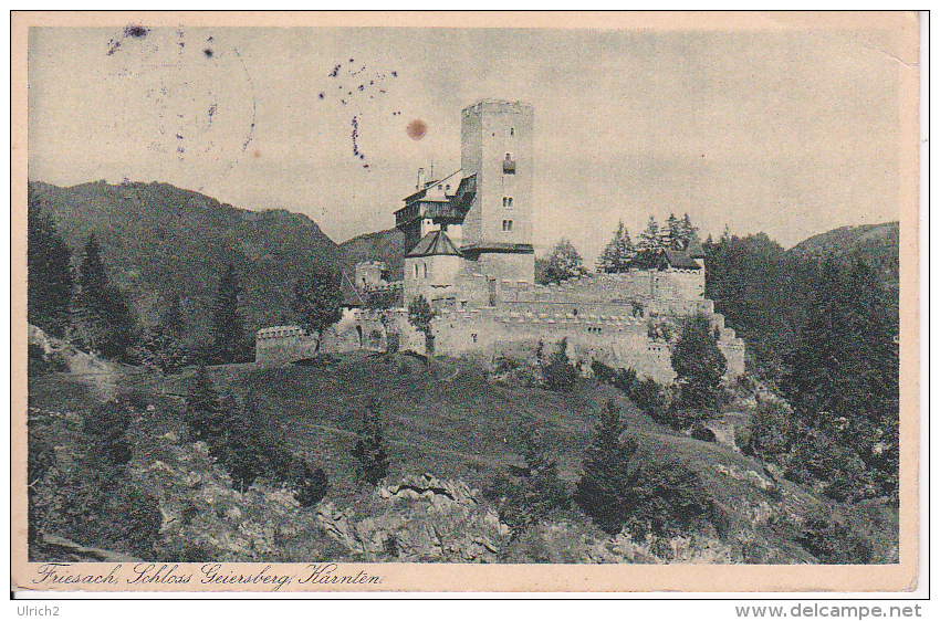 AK Friesach - Schloss Geiersberg - 1920  (18779) - Friesach