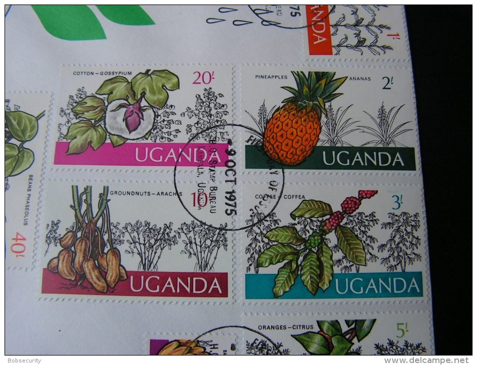 == Uganda Definitive FDC 1969 - Oeganda (1962-...)