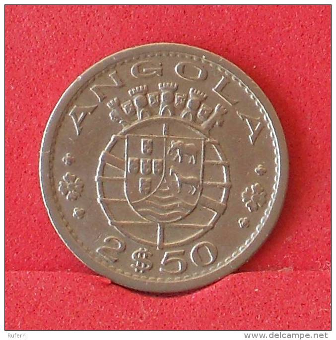 ANGOLA  2,5  ESCUDOS  1967   KM# 77  -    (Nº12620) - Angola