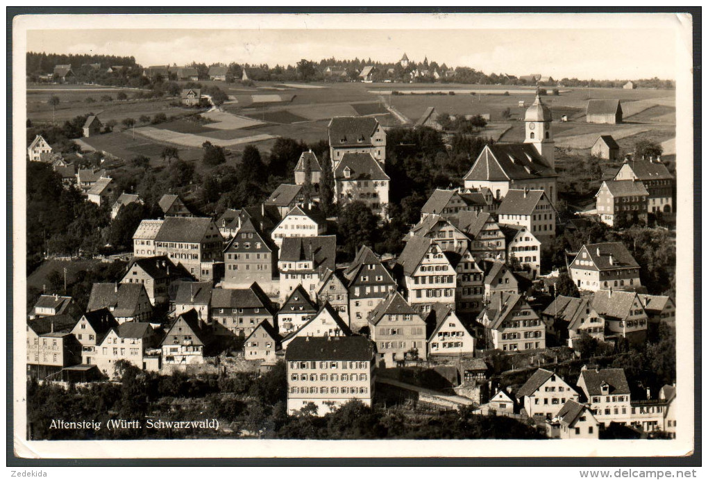 0840 - Alte Foto Ansichtskarte - Altensteig Gel - Altensteig