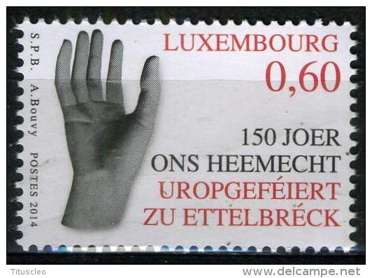 LUXEMBOURG  ** 0,60€  150 Ans  Ons Heemecht - Oblitérés