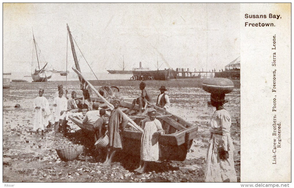 SIERRA LEONE(FREETOWN) BATEAU DE PECHE - Sierra Leone