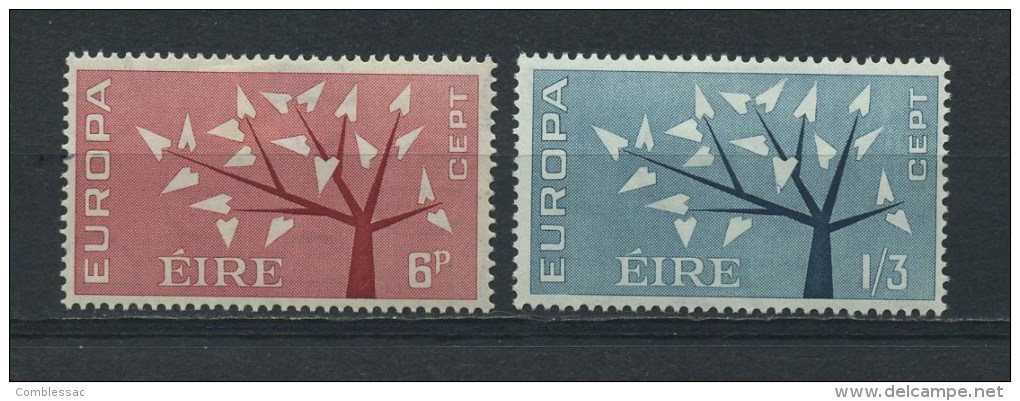 IRELAND   1962   Europa    Set  Of  2     MH - Ungebraucht