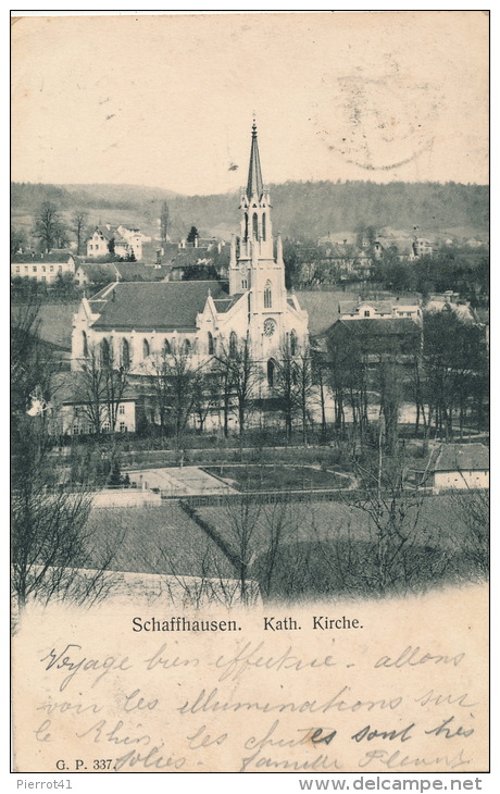 SUISSE - SCHAFFHAUSEN - Kath. Kirche - Other & Unclassified