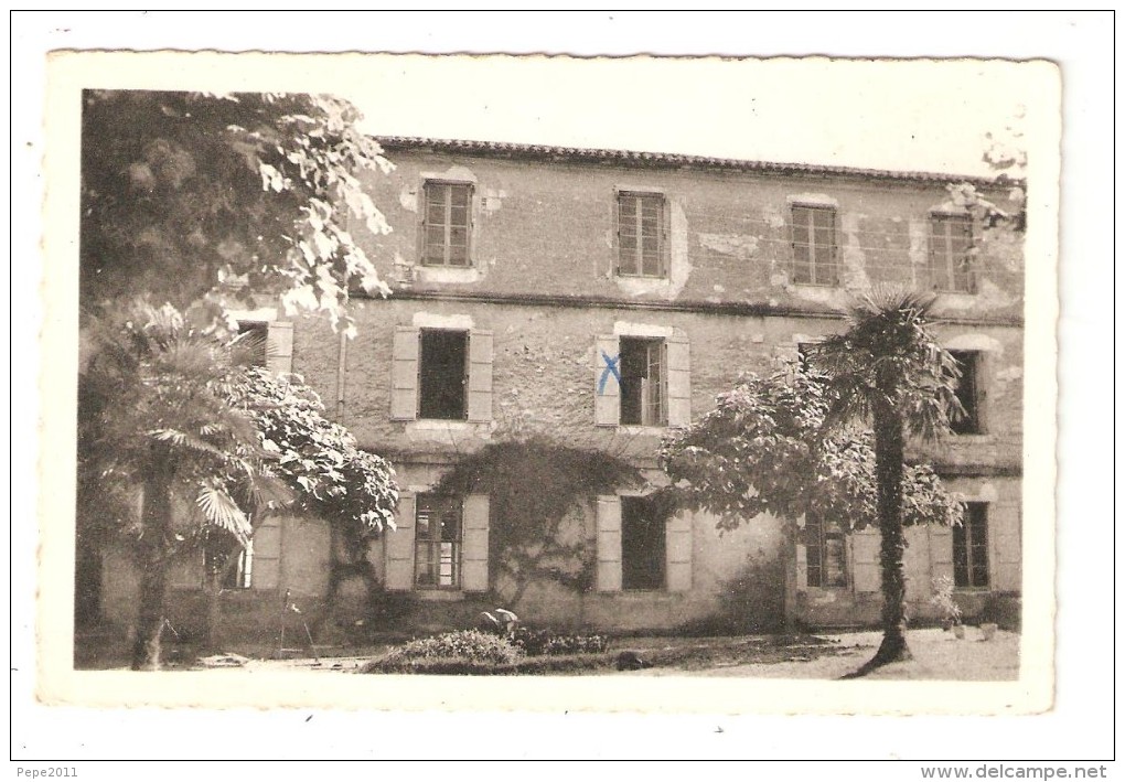 CPA 46 MONTCUQ Institution Sainte Marie Façade Des Classes - Peu Commune - Montcuq