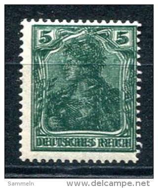 3645 - DEUTSCHES REICH - Mi.Nr. 85 II DD Mit Falz, Gepr. Jäschke-Lantelme, DD Klar Und Kräftig - Abarten & Kuriositäten