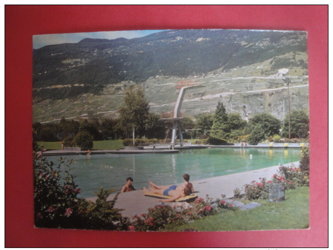 ET/13  PISCINE DE MARTIGNY // RECTO VERSO - Martigny