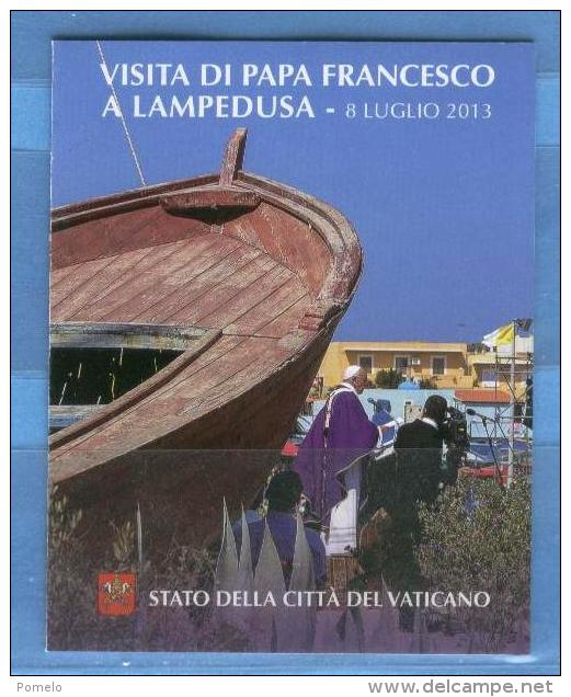 VATICANO - Visita A Lampedusa - Carnets