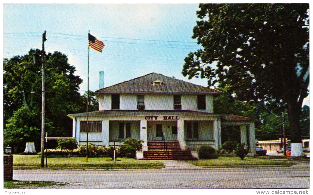 ABBEVILLE - Louisiana - City Hall - Autres & Non Classés