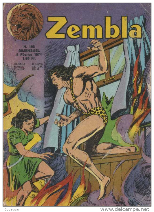 ZEMBLA N° 196 BE LUG 02-1974 - Zembla