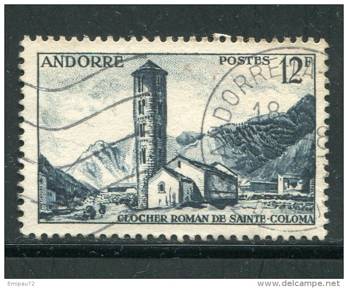 ANDORRE- Y&T N°145- Oblitéré - Used Stamps