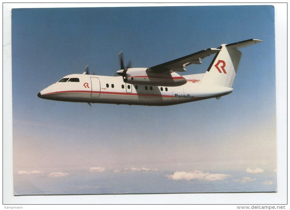 DASH 8-100,Rheintalflug - 1946-....: Era Moderna