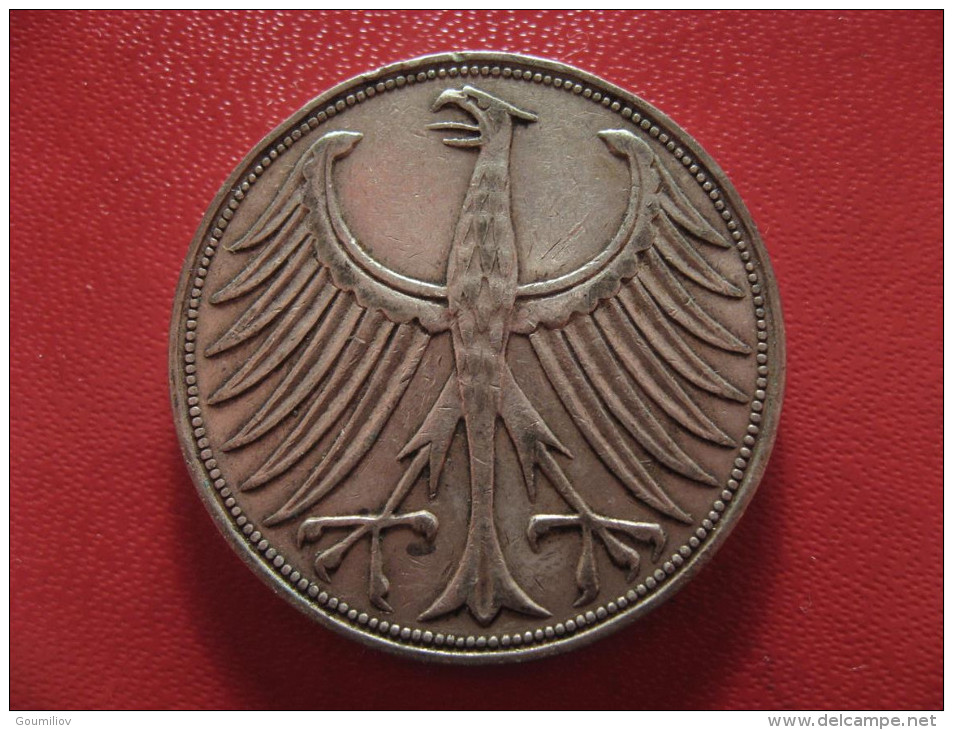 Allemagne - 5 Deutsche Mark 1951 F 0949 - 5 Mark