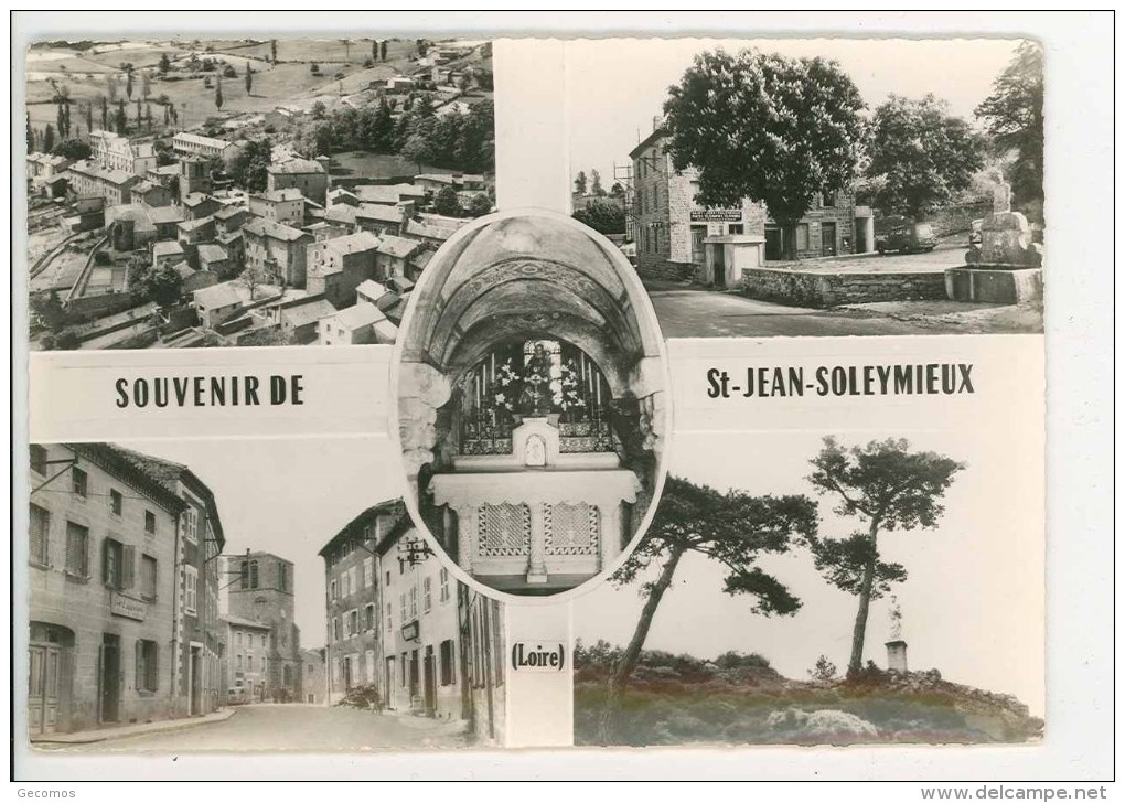 42 - SAINT JEAN SOLEYMIEUX -- Souvenir De....(multivues) - Saint Jean Soleymieux