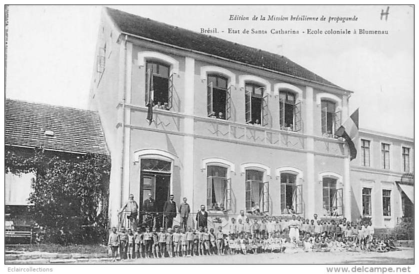 Brésil        Etat De San Catharina . Ecole Coloniale De Blumenau - Autres